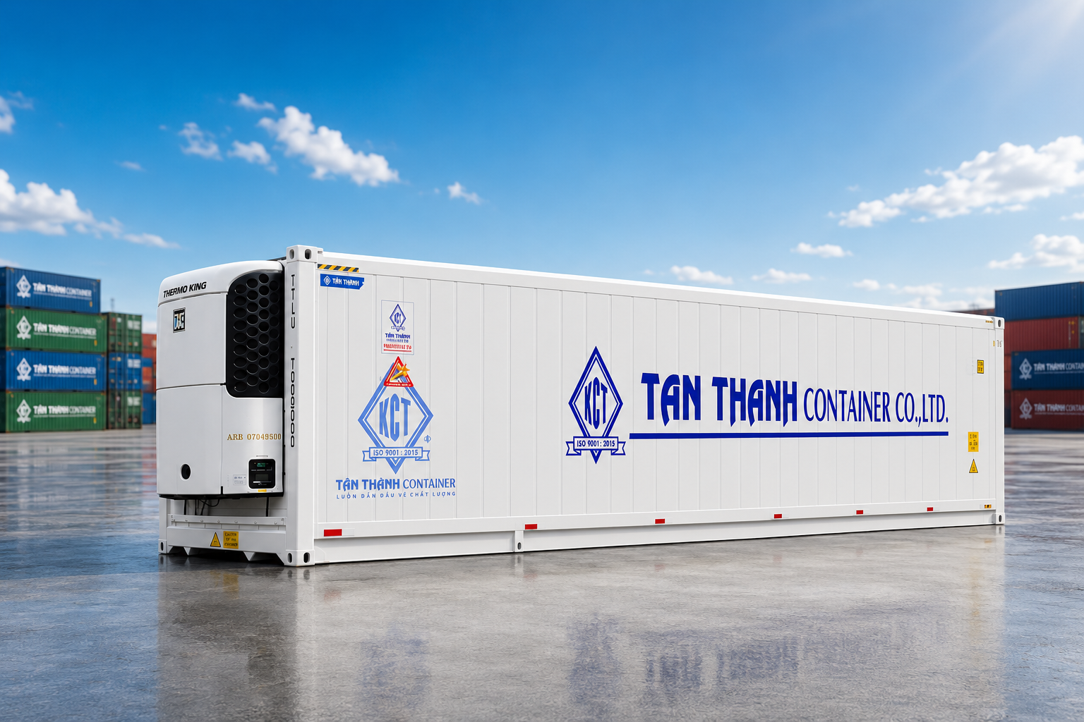 vận chuyển container lạnh nội địa