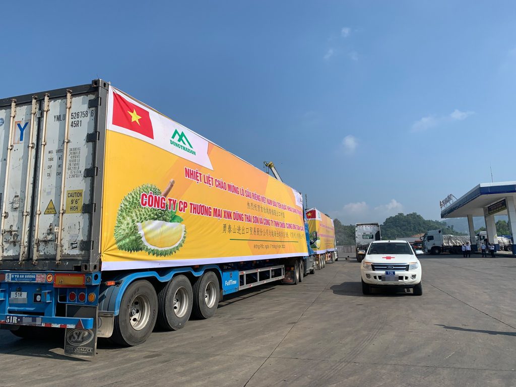 vận chuyển nông sản đóng container